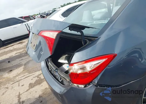 2017 Toyota Corolla Le из США, поврежденный, VIN 2T1BURHE4HC875178